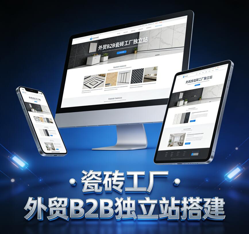 佛山瓷砖源头工厂 | 外贸B2B独立站搭建